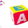 اسباب بازی بچگانه تاس اسفنجی دو عددی حروف انگلیسی
