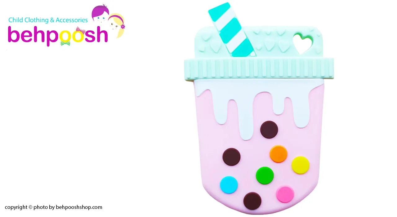 دندان گیر دسته دار مدل بستنی baby toys