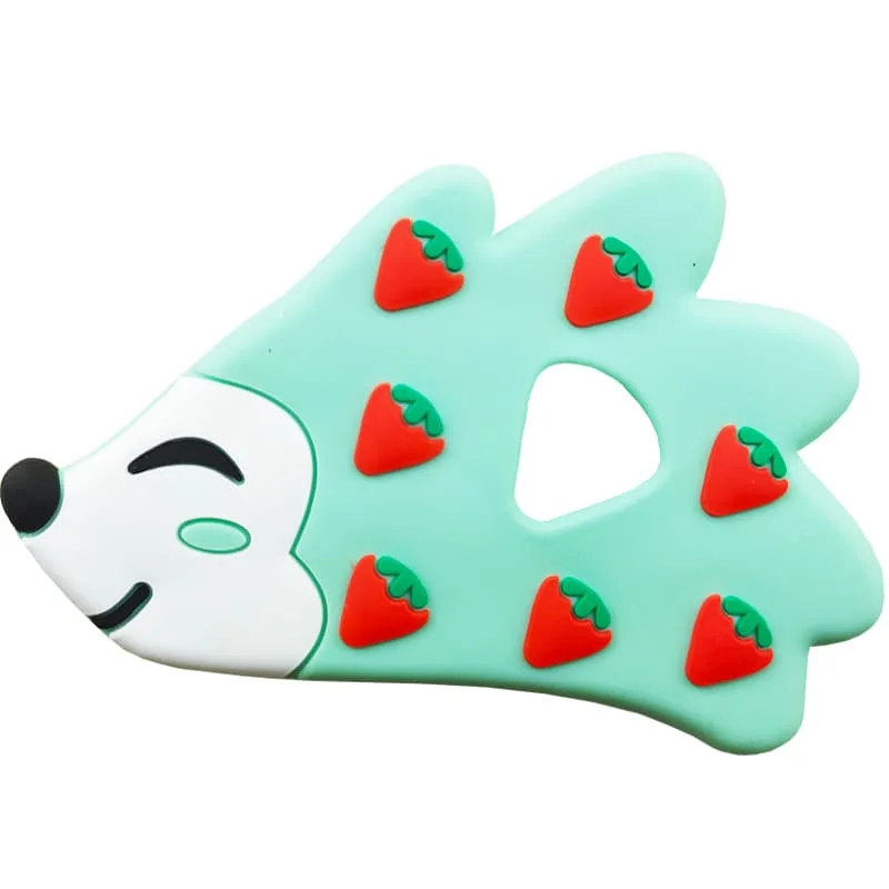 دندان گیر دستگیره دار مدل جوجه تیغی baby toys