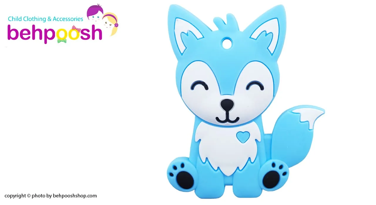 دندان گیر دستگیره دار طرح روباه baby toys