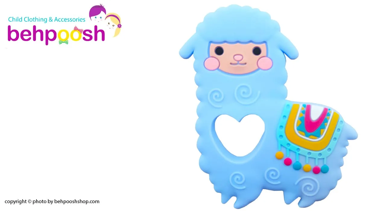 دندان گیر دستگیره دار مدل گوسفند baby toys