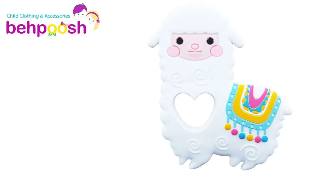 دندان گیر دستگیره دار مدل گوسفند baby toys