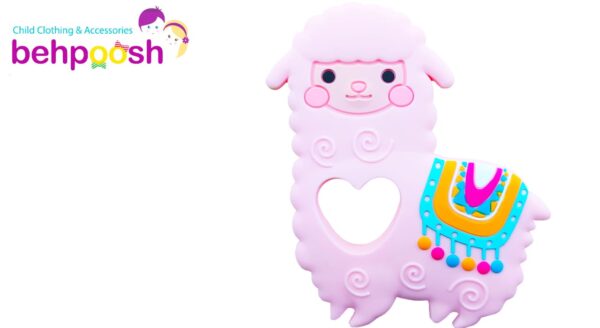 دندان گیر دستگیره دار مدل گوسفند baby toys
