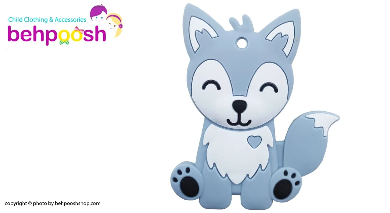 دندان گیر دستگیره دار طرح روباه baby toys