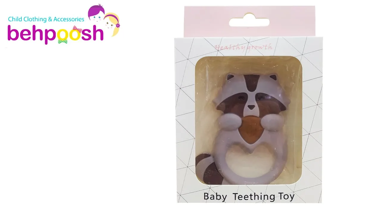 دندان گیر دستگیره دار مدل سنجاب baby toys