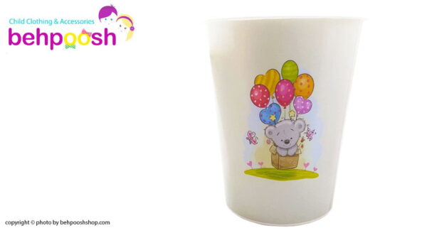 سطل آشغال طرح خرس بالن سوار ماوی کارپت Mavi Carpet