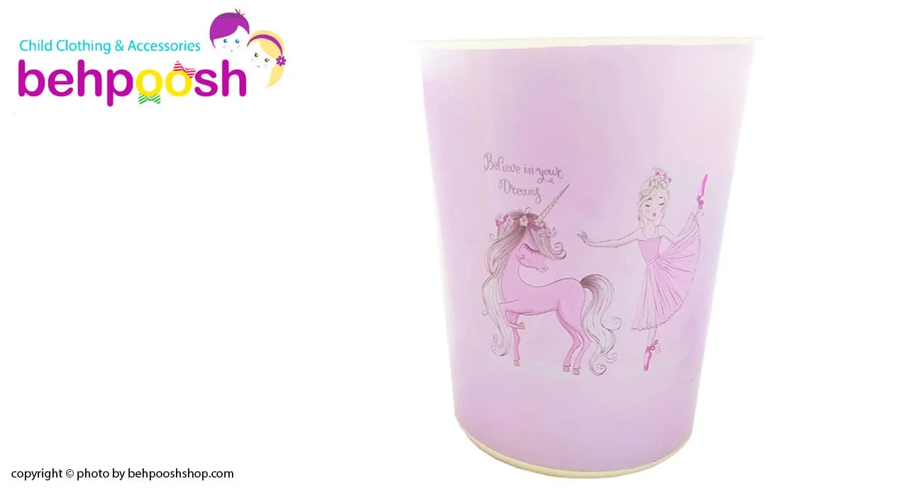 سطل آشغال و جا دستمالی پونی و پرنسس ماوی کارپت Mavi Carpet