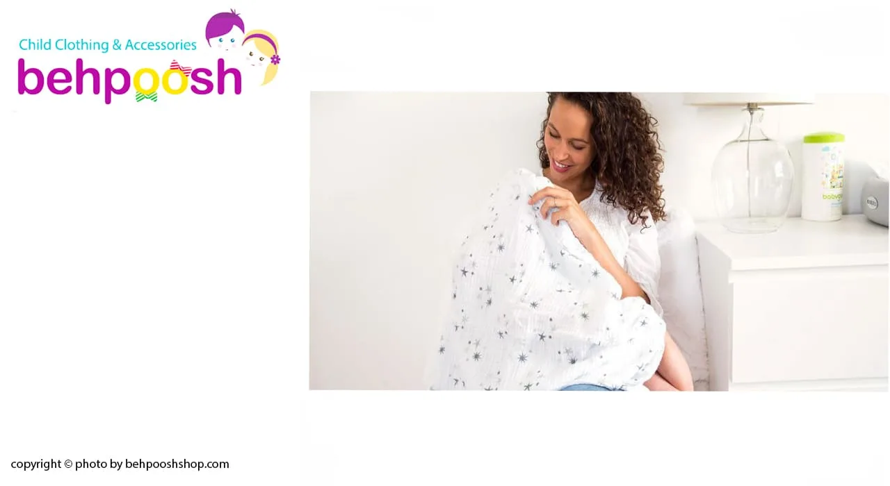 کاور شیردهی با بالش مچی طرح دایره دی روحه Die Ruhe