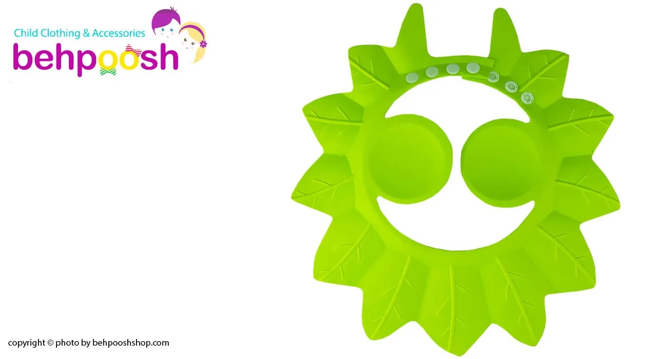 کلاه حمام کودک و نوزاد طرح برگ Bebeneo