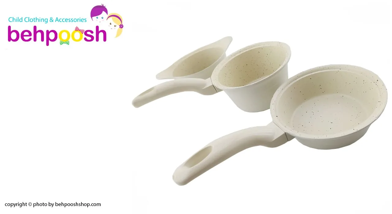 سرویس قابلمه چدن گرانیتی عروس مدل دیاکو Aroos