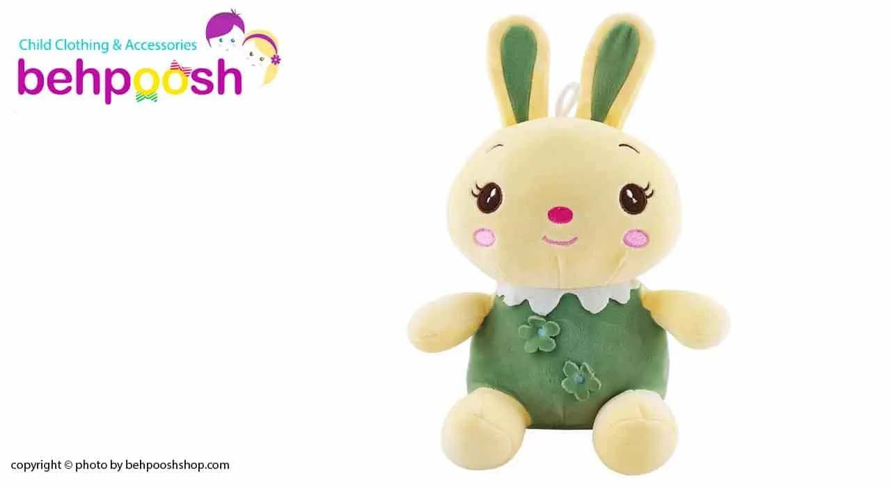 عروسک بچگانه خرگوش گلدار نانو Nino