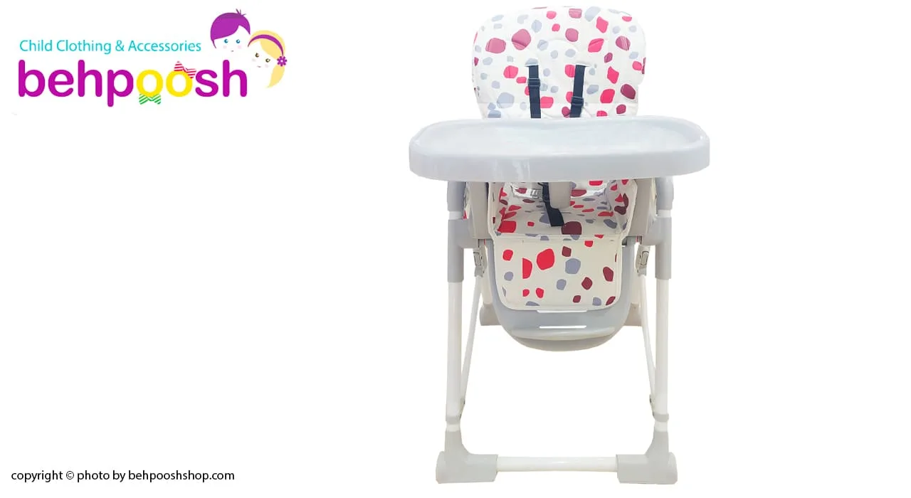 صندلی غذای کودک طر ح سنگ درشت زویه Zooye