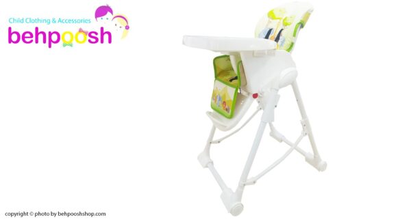 صندلی غذای کودک طرح جنگل زویه Zooye