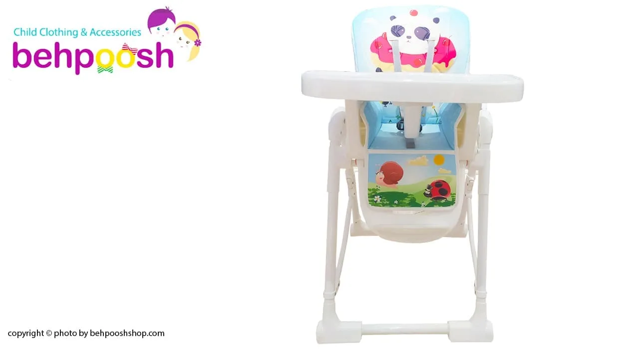 صندلی غذای کودک طرح پاندا دخترک زویه Zooye