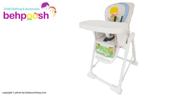 صندلی غذای کودک طرح پسرک پايه جديد زویه Zooye