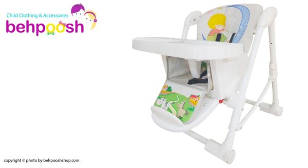 صندلی غذای کودک طرح پسرک پايه جديد زویه Zooye