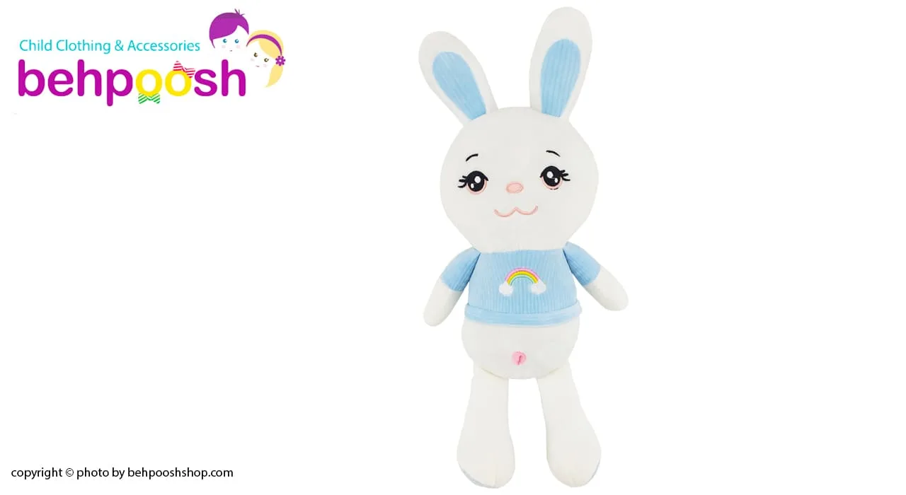 عروسک بچگانه خرگوش لپ قلبی نانو Nino