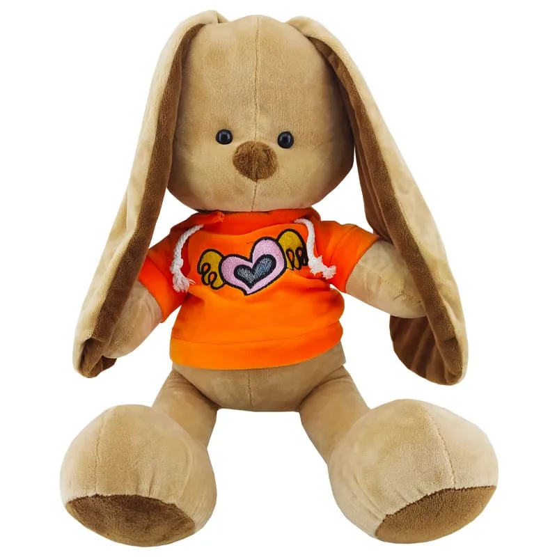 عروسک خرگوش سویشرت قلب دار نانو Nino