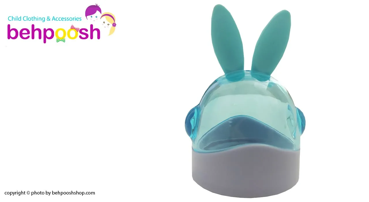 فلاسک کودک استیل خرگوش درب شیشه ای just Love