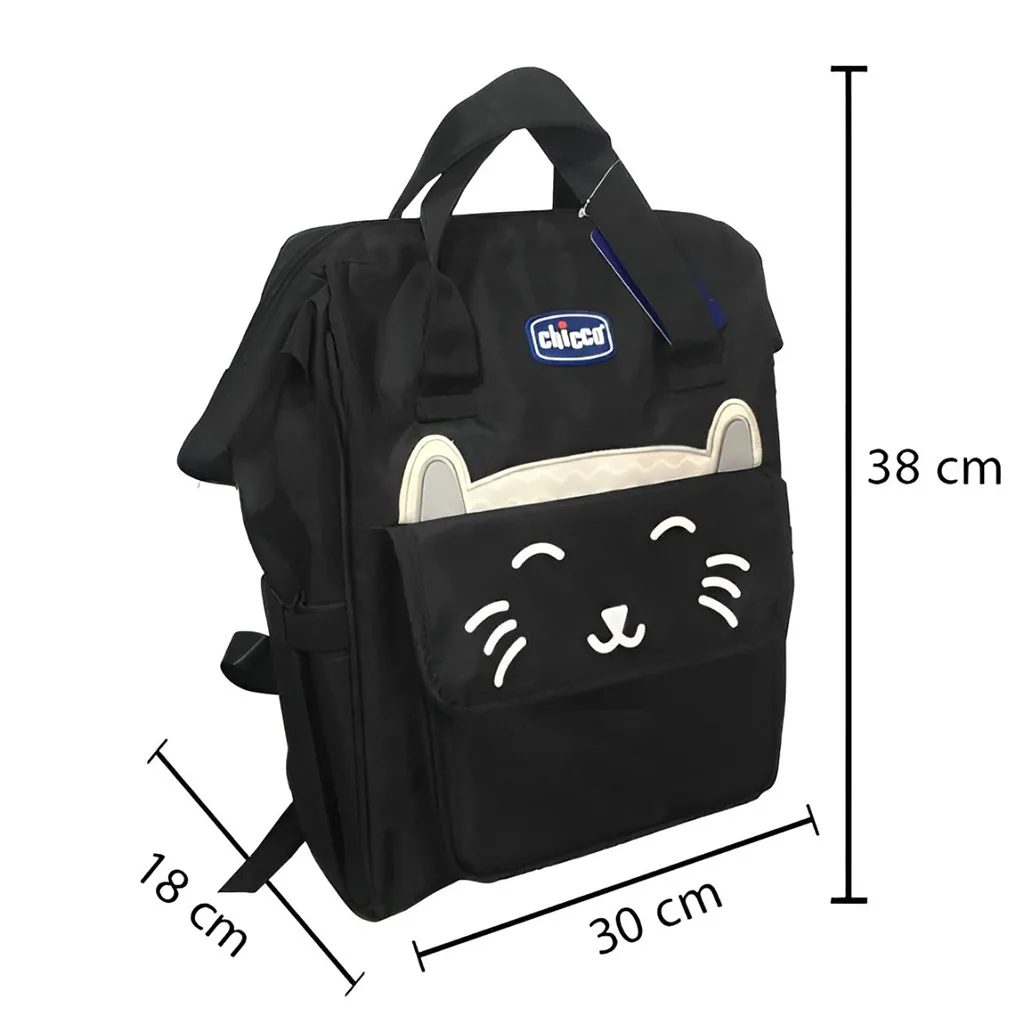 ساک لوازم نوزاد کوله پشتی گربه چیکو Chicco