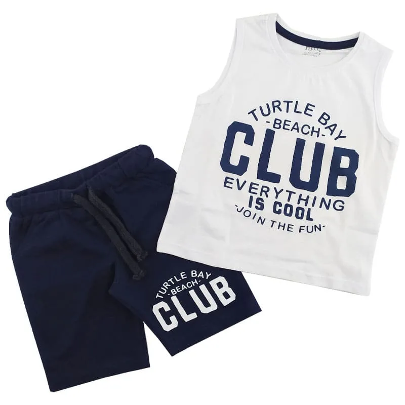 ست تاپ شلوارک پسرانه Beach Club