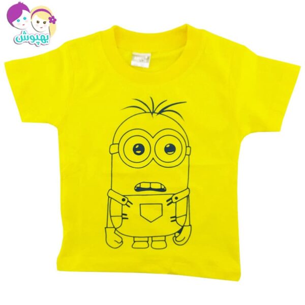ست تیشرت شلوارک بچگانه طرح مینیون Anil