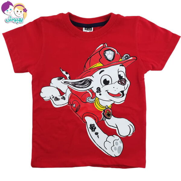 تیشرت یقه گرد و شلوارک پسرانه سگهای نگهبان Baby gap