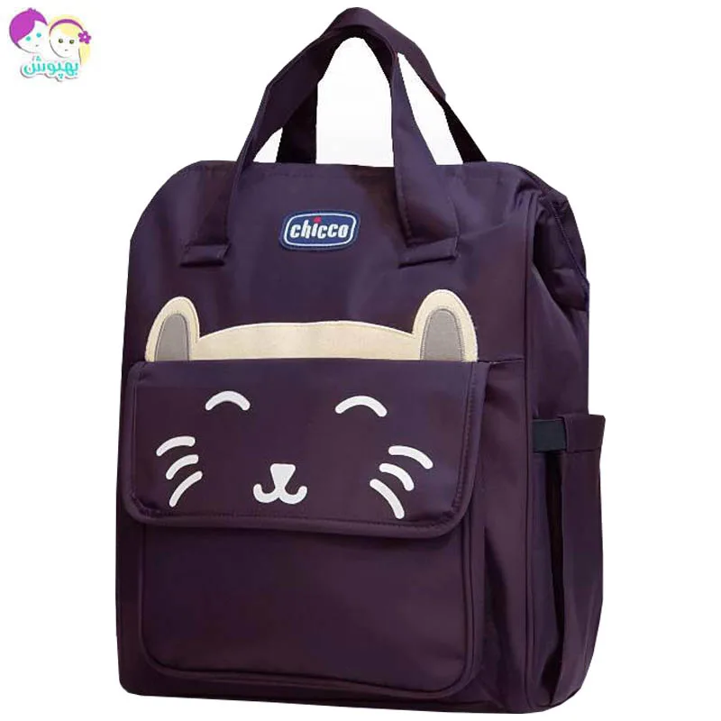 ساک لوازم نوزاد کوله پشتی گربه چیکو Chicco