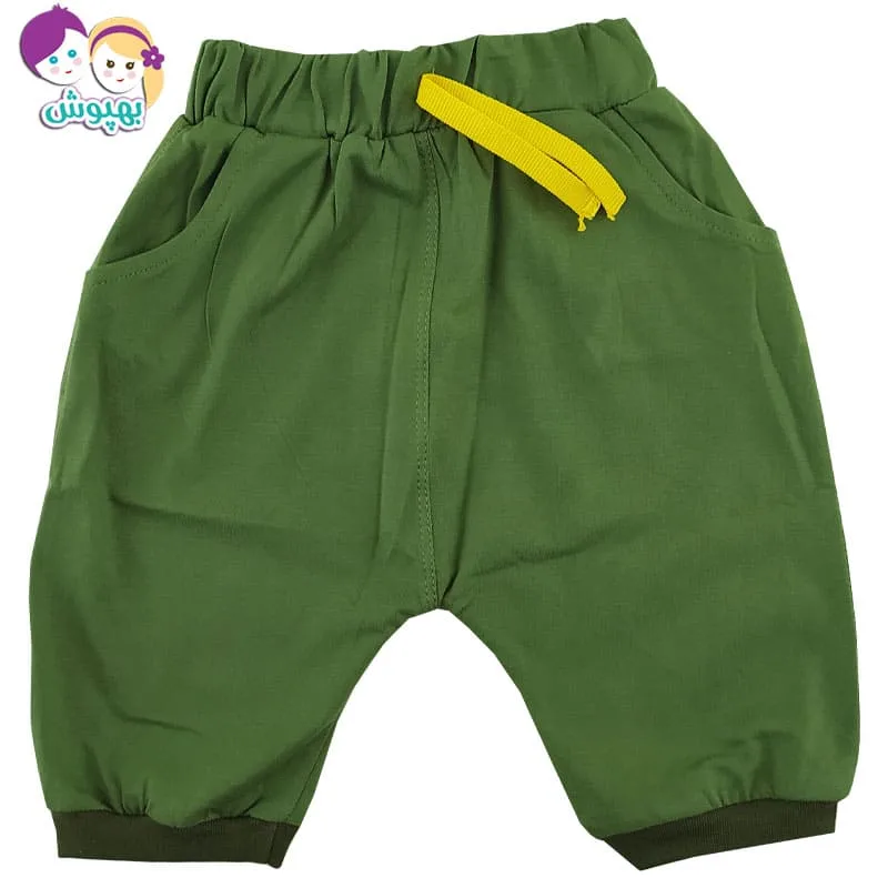 ست تیشرت شلوارک بچگانه طرح مینیون Anil