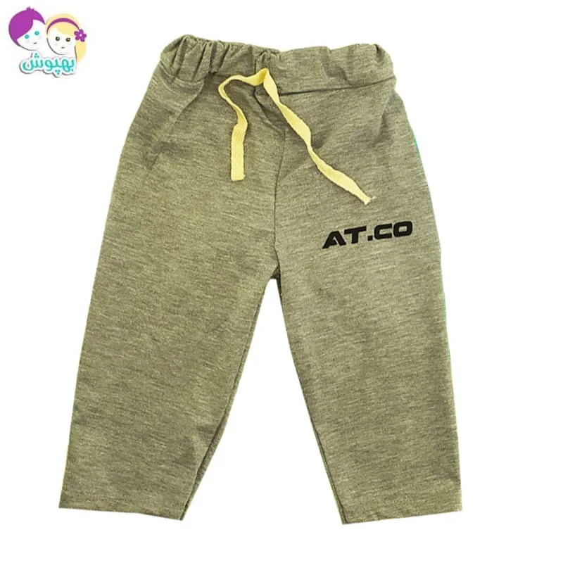 ست تیشرت شلوارک بچگانه طرح میکروب Baby gap