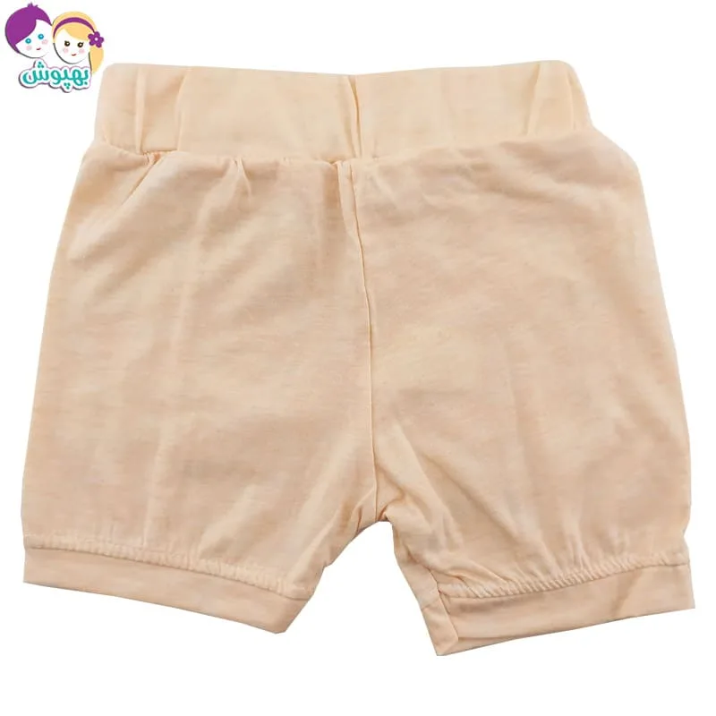 شورتک نخی دخترانه نوشته دار Canix Kids