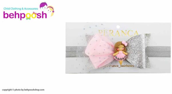 هدبند توری پاپیونی دخترانه عروسکی Perance hairbows