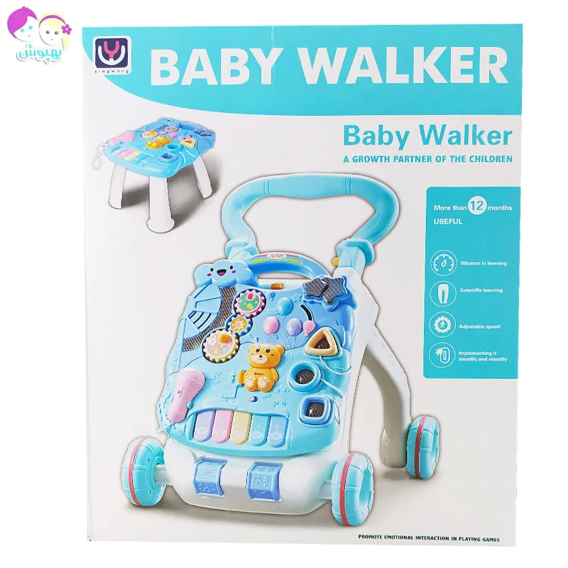 واکر  کودک موزیکال  میزشو Baby Walker