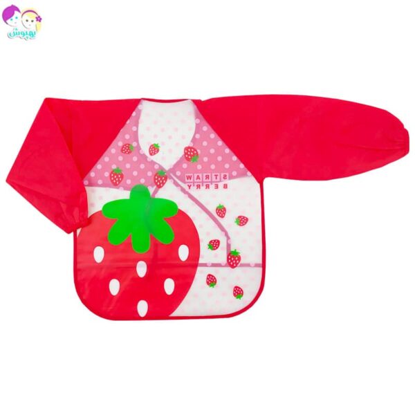 پیش بند لباسی بچگانه طرح توت فرنگی Best Baby