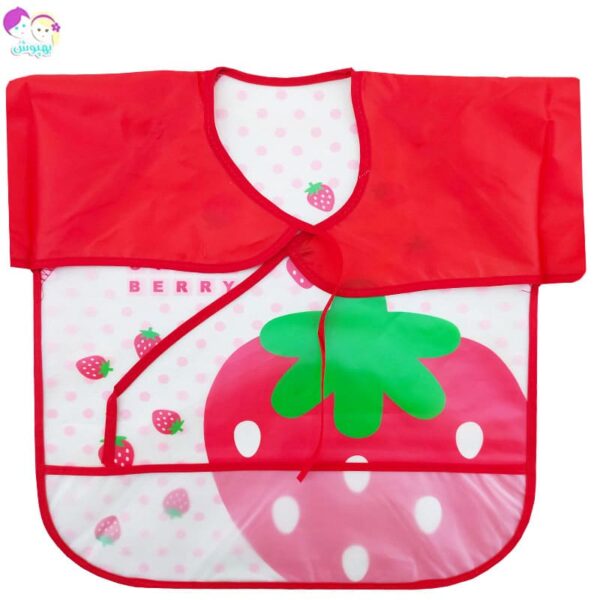 پیش بند لباسی بچگانه طرح توت فرنگی Best Baby