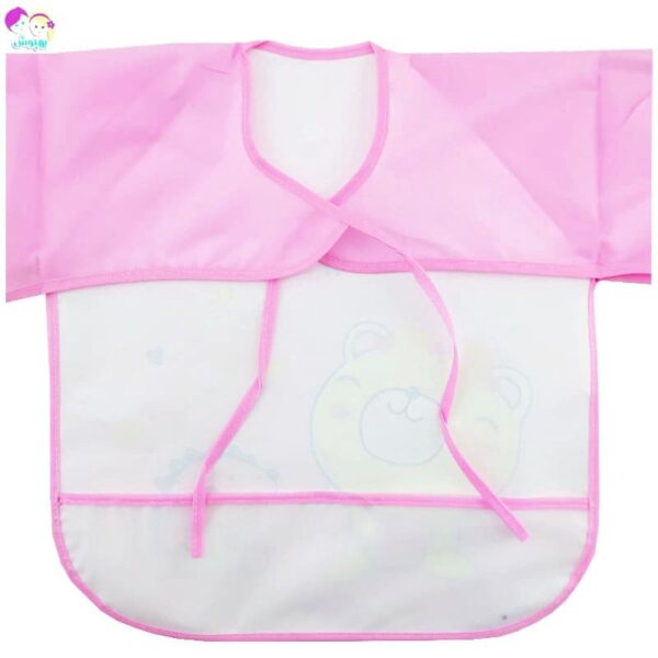 پیش بند لباسی بچگانه طرح خرس و جوجه تیغی Best Baby