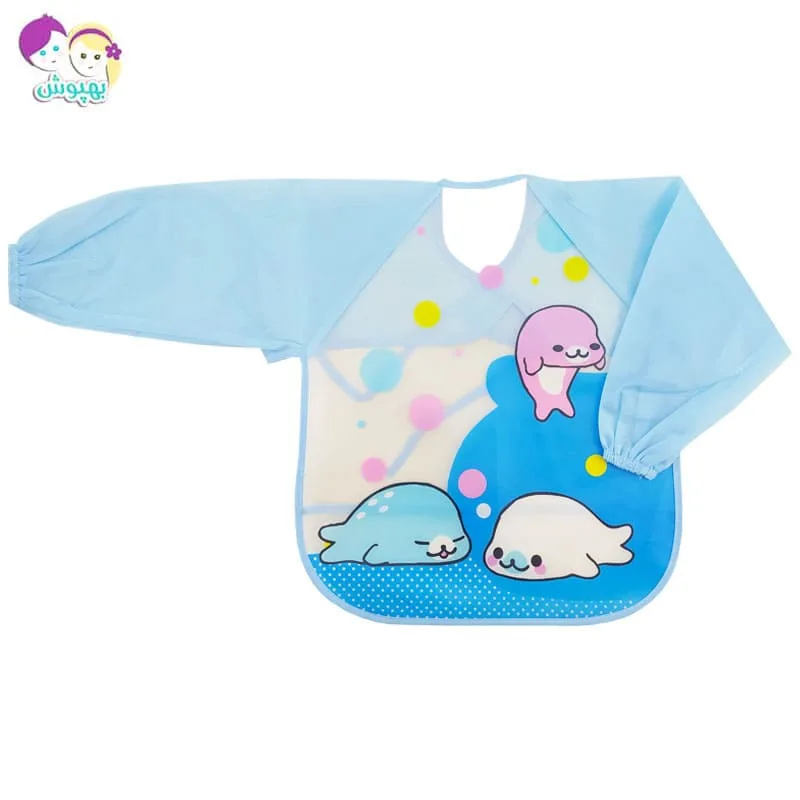 پیش بند لباسی بچگانه طرح دلفین Best Baby
