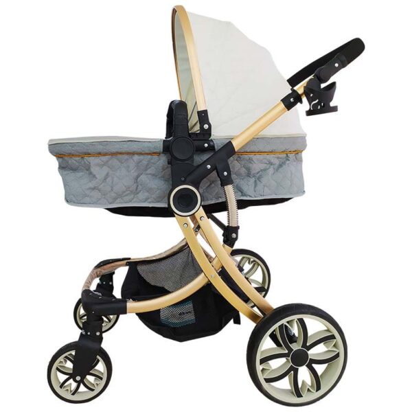 کالسکه تکی لوکس بدنه فلزی دسته مبلی مدل : 585