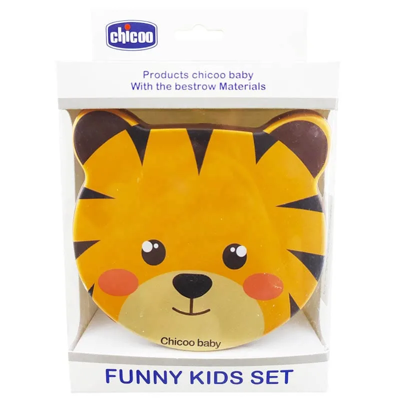 ظرف غذای کودک چهار تکه طرح ببر چیکو  Chicoo Baby