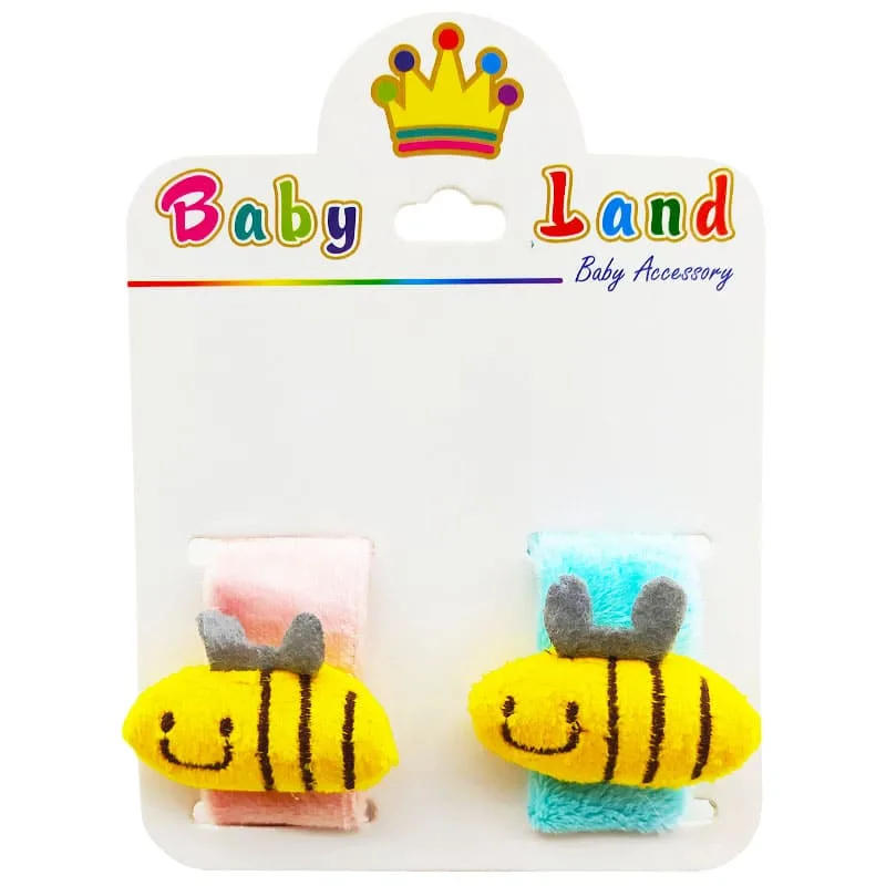 مچ بند جغجغه ای کودک زنبور Baby Land