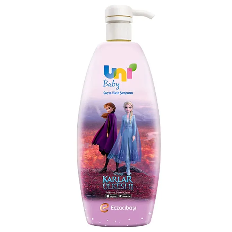 شامپو سر و بدن کودک فروزن  700 میل یونی  uni
