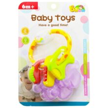 دندان گیر جغجغه ای طرح کلید  Baby Toys