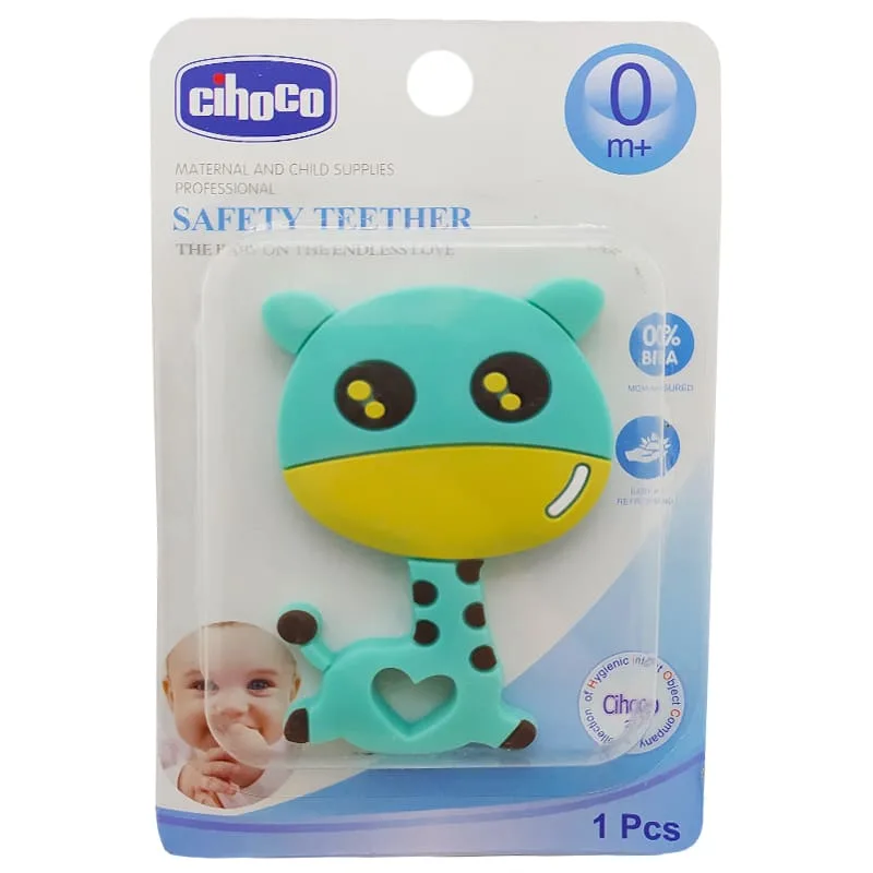 دندان گیر سیلیکونی طرح زرافه چیوکو Chioco