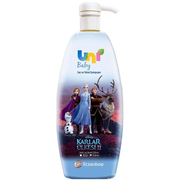شامپو سر و بدن کودک فروزن 700 میل یونی uni