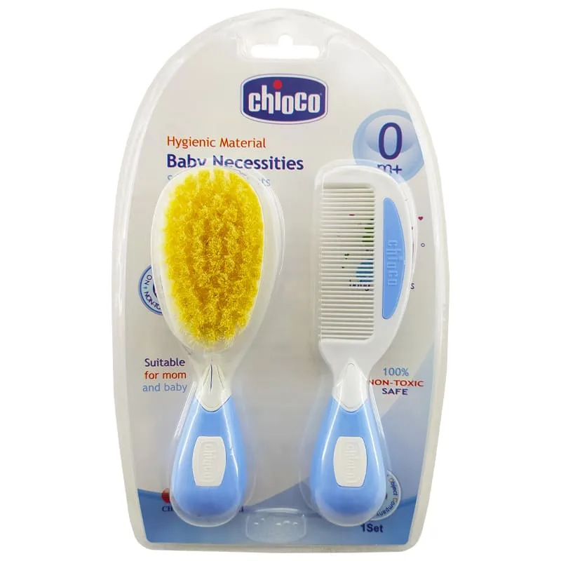 شانه و برس نوزادی نرم و باکیفیت چیوکو Chioco