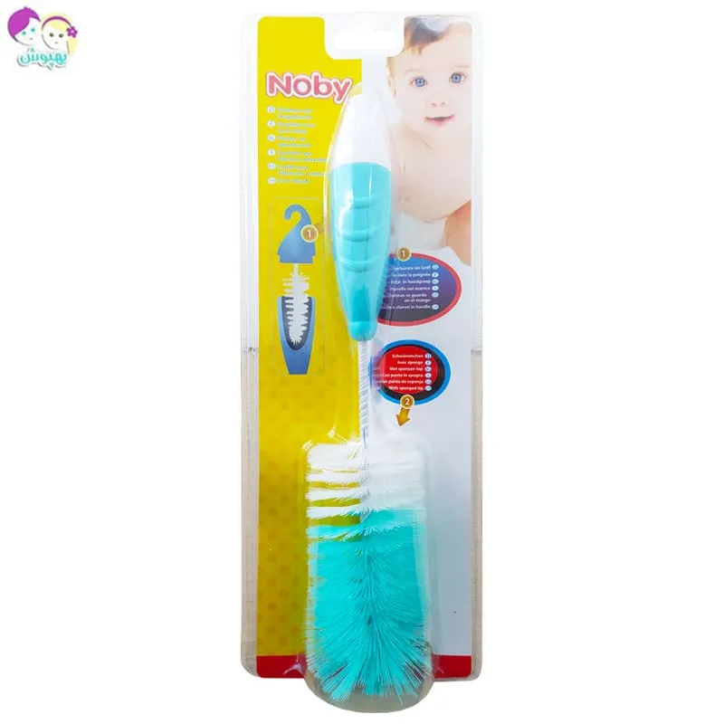 برس شیشه شور آویز دار دو تکه نوبی Noby