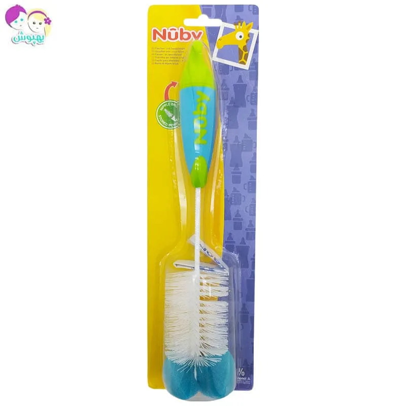 برس شیشه شور آویز دار ابر دار نوبی Nuby