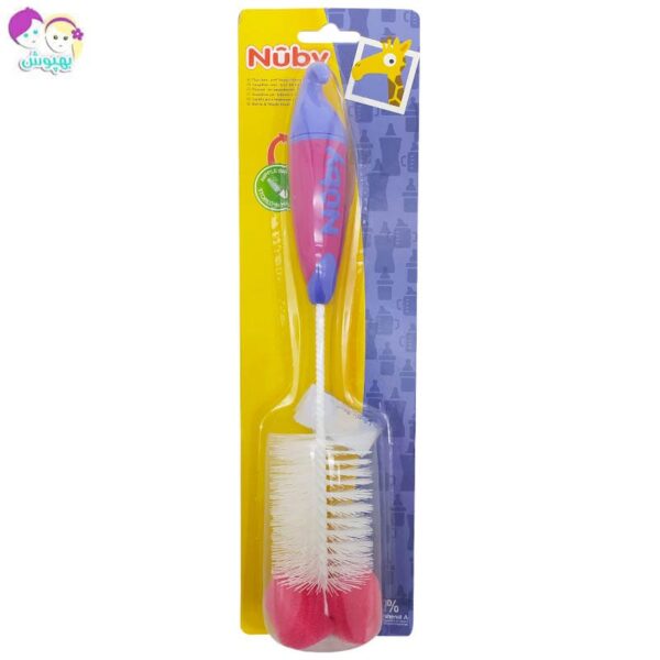 برس شیشه شور آویز دار ابر دار نوبی Nuby