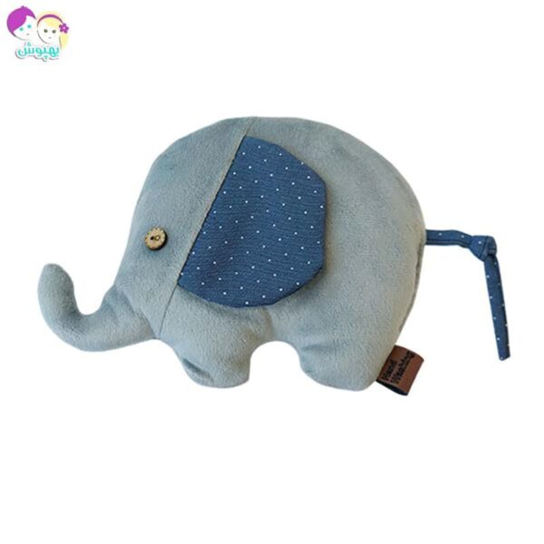 عروسک طبی آنتی کولیک (کمپرس گرم و سرد) طرح فیل Baby Heater خاکستری