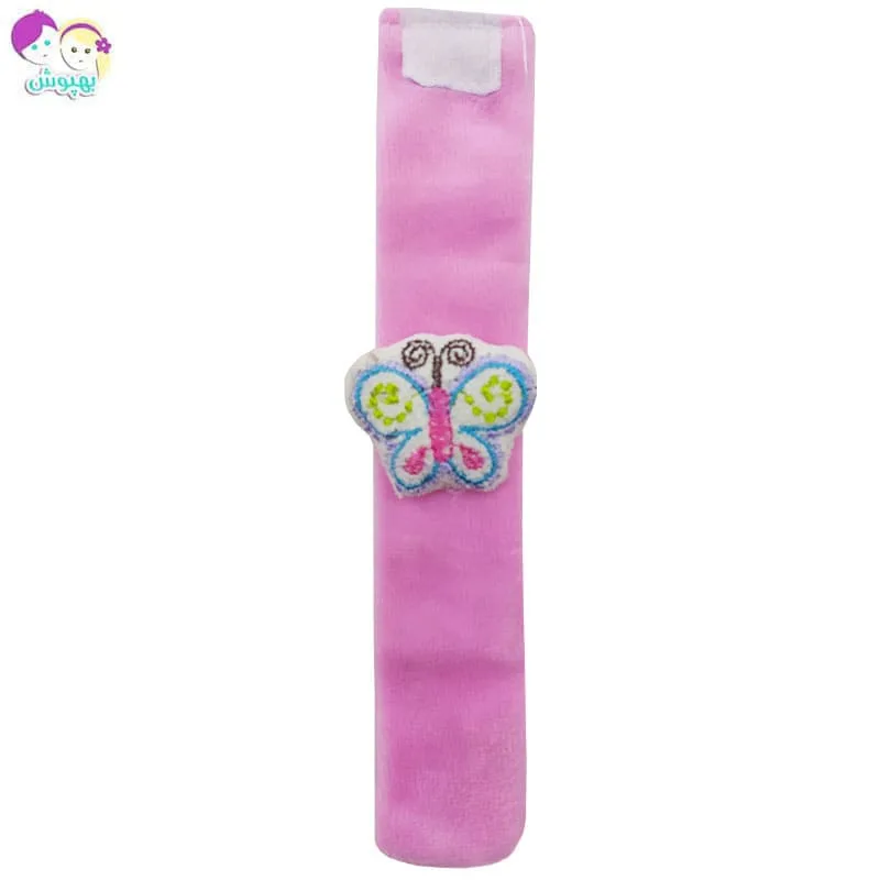 مچ بند جغجغه ای کودک تکی پروانه Baby Land